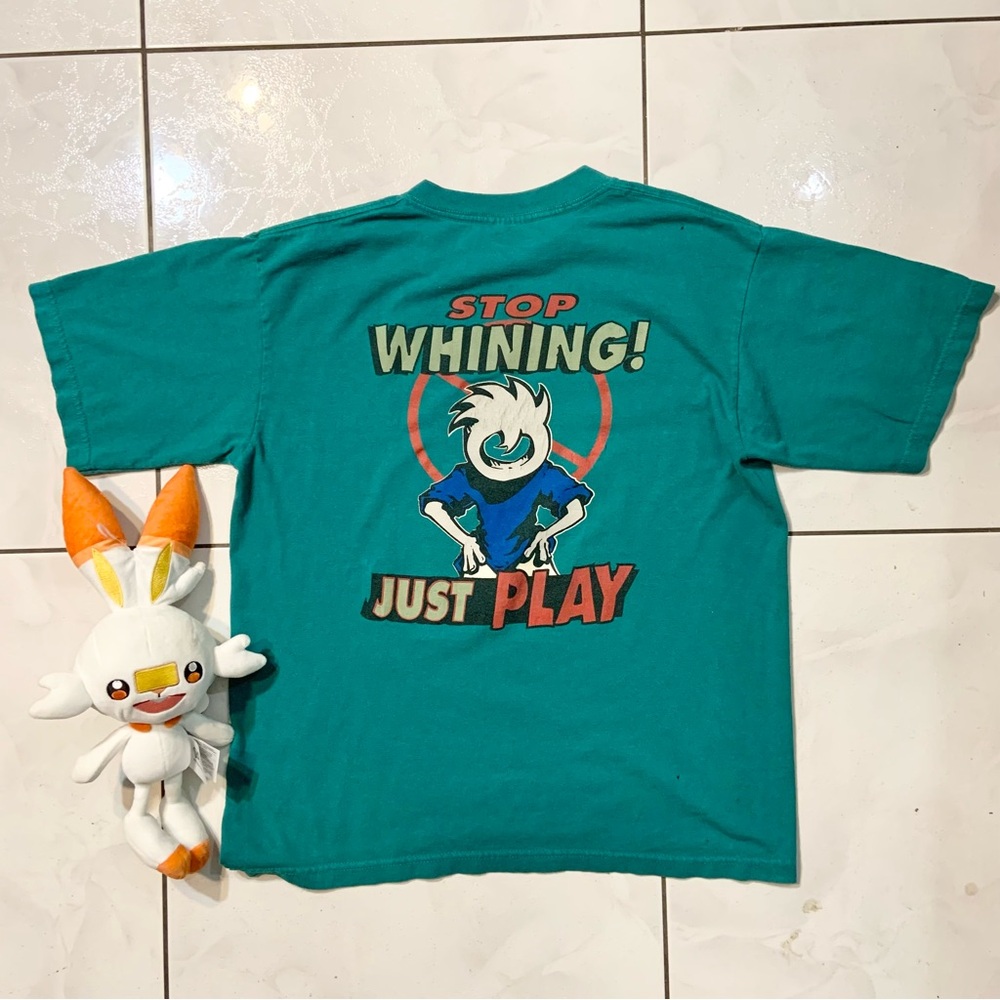 Chump Teal Kids Tee with Playful Graphic